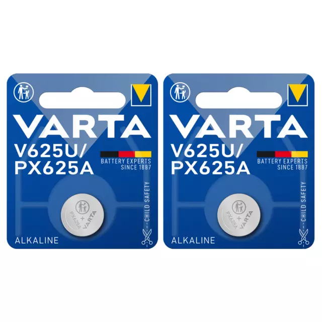 Varta V625U LR09 PX625A 1.5V Alkaline Batteries x 2 *Long Expiry*