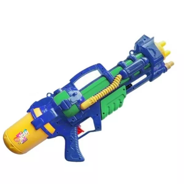 Wasserkanone Wasserpistole SPACE GUN 48cm Pumpgun Spritzpistole SuperSoaker blau