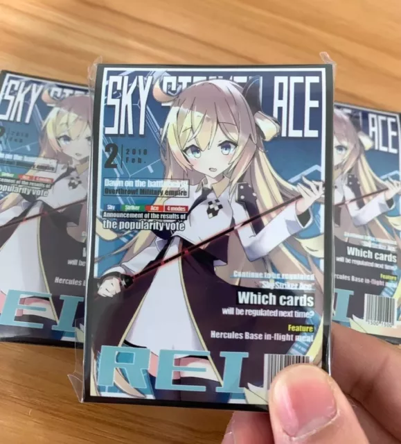 Trading Card Anime Yugioh Sky Striker  Foil Sleeves 60ct