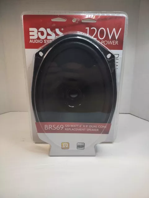 BOSS Audio Systems BRS69 6 x 9 120 W Replacement Car Speaker, New In Case