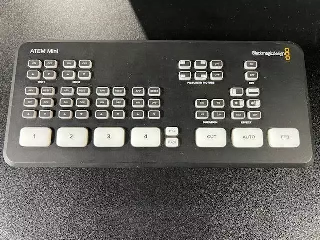 Blackmagic Design ATEM Mini Live Production Switcher Tested EX+ Made Japan