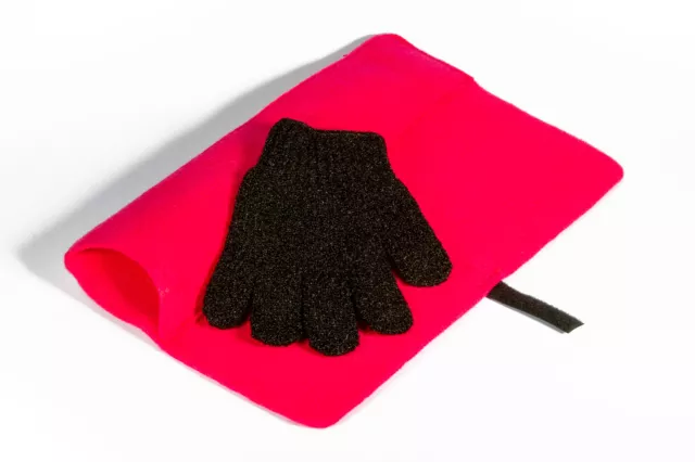 Mateque Pink Heat proof Travel Mat & Heat Resistant Glove For use  with GHD,C9