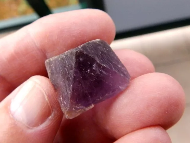 Minerales " Fabuloso Cristal Octaedrico De Fluorita De China  - 10F15 "