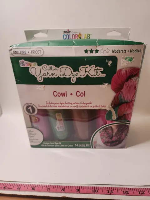 Tulip Cotton Yarn Dye Kit Cool colors Custom Colors Lab (T79DG)