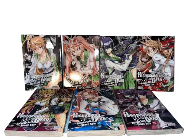 Highschool of the Dead, Vol. 7 (Highschool of the Dead, 7): Sato, Daisuke,  Sato, Shouji: 9780316209441: : Books