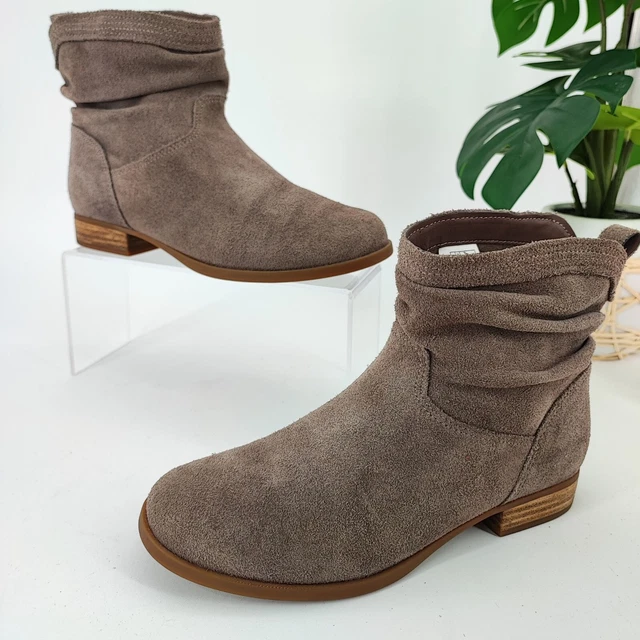 UGG AUSTRALIA LORELEI Grey Gray Studded Point Toe Ballet Flats Suede 1015386 39.99 PicClick