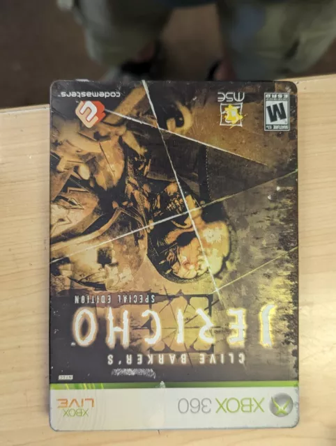 Xbox 360 Clive Barker's Jericho Special Edition Steelbook Complete READ