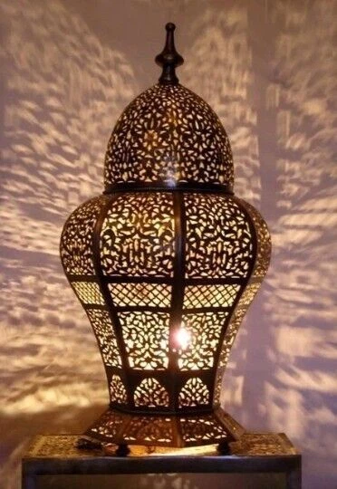 Moroccan lantern sales floor lamp