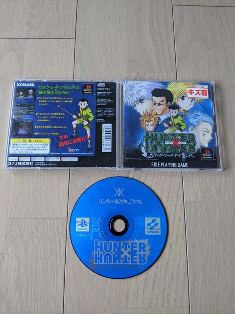 Jeu PS1 Hunter X Hunter Greed Island - Version Livres PS One - 2002 - Bon état
