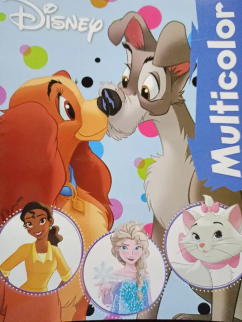 Malbuch Disney Multicolor DIN A4 Ausmalheft Malspaß für Kinder