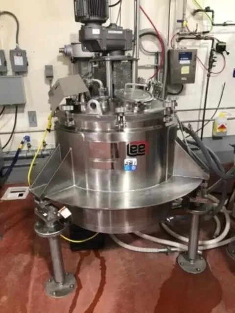 LEE 50 U7S 50 GAL. TRIPLE MOTION VACUUM KETTLE w/ MOKON HEATING UNIT, #893