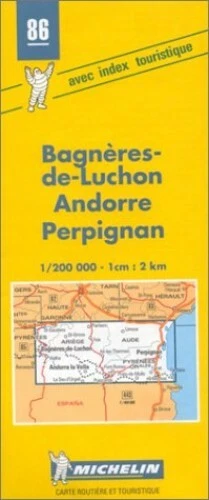 Luchon-Andorre-Perpignan (Michelin ... by Michelin Travel Publ Sheet map, folded