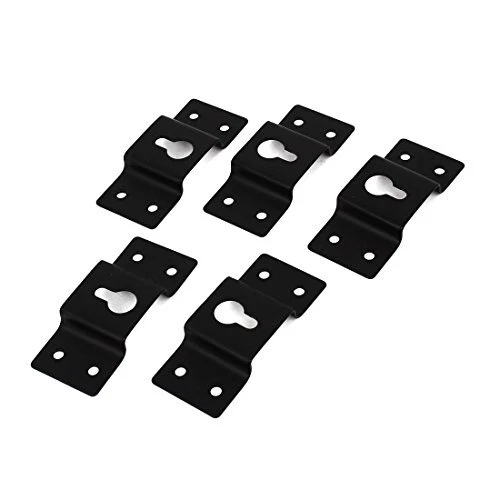 UXCELL DIY AUDIO Sound Box Speaker Wall Mount Iron Hook Hanger Plate