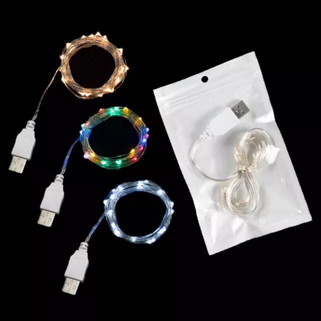 2M 20Led 30Led Usb Operated Mini Led Copper Wire String Fairy Lights  LedH-il