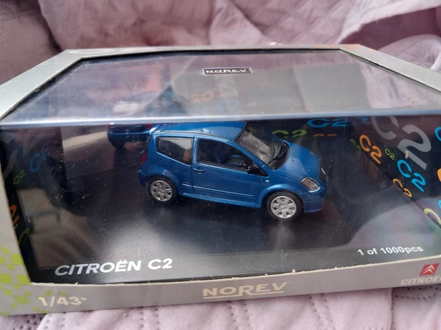 🗺 Norev 1/43 Citroën  C2 Bleue Limited Edition 1000Pcs