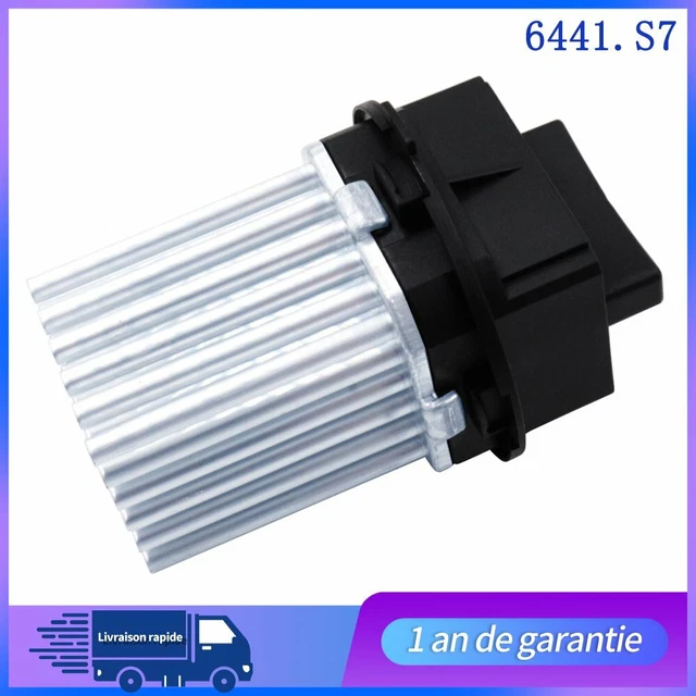 SJLERST Résistance De Ventilateur De Soufflante,Résistance De Moteur De Ventilateur 1306600080 Remplacement De Ventilateur De Chauffage A Performances Stables Pour Fiat Ducato 1994 A 2002 84277895