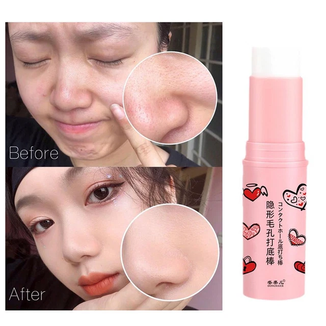 Invisible Pore Primer Stick Pore Eraser Waterproof Prime Face Base Makeup Y7Y0