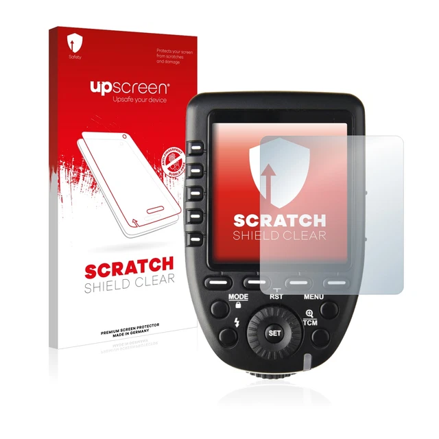 upscreen lámina protectora para Godox XPro resistente a arañazos anti huellas dactilares transparente