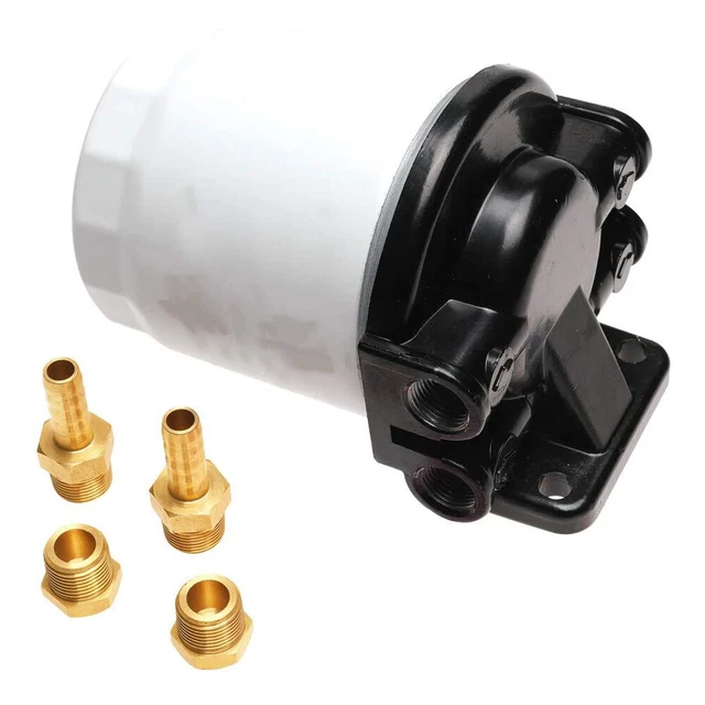 MARINE FUEL WATER Separator Kit 10 Micron 1879831 Filter for Mercury