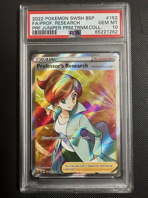 2021 Pokemon Celebrations Professor's Research #24 Full Art Holo