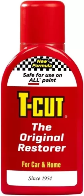 T-Cut 350Ml Original Restorer Colour Paint Scratches Grime Paintwork Restorer