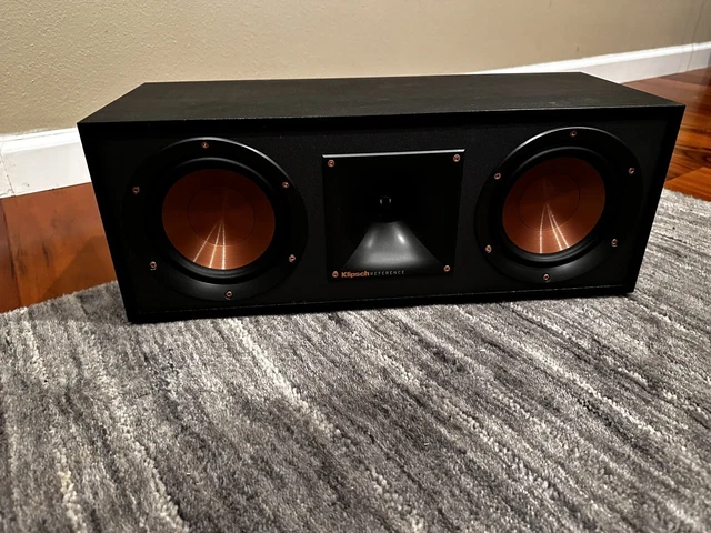 Klipsch R-52C Center Channel Home Speaker - Black