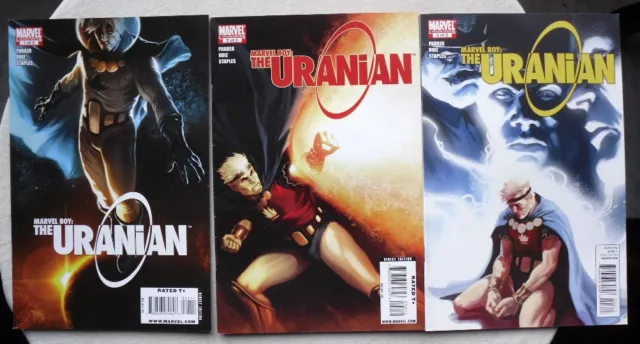 Marvel Boy: The Uranian N°1 À 3 Run Complet Vo État Neuf / Near Mint / Mint