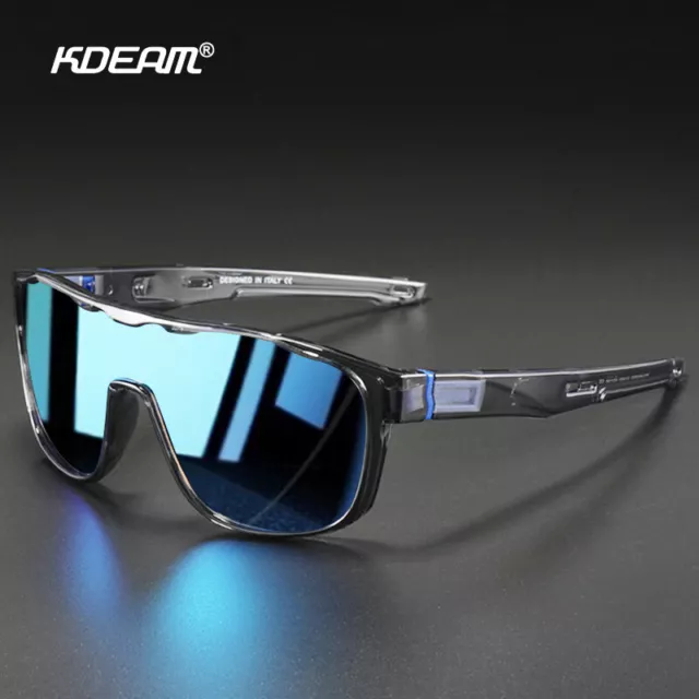 KDEAM Polarized Sport Sunglasses Mens Women Fishing Driving Glasses UV400 Goggle