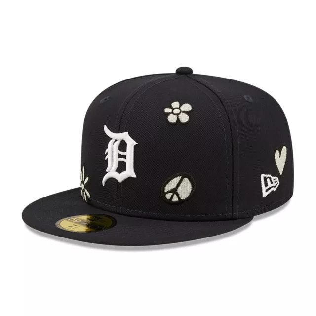New Era 59fifty Fitted Cap - Graphic Visor Mlb Teams 7 1/2 - (59, 6cm)  Detroit Tigers