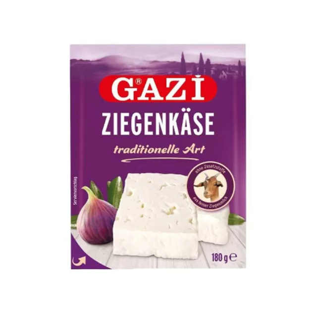 Gazi goat cheese 180g  1/2/4/6/8/10/12/14/16/18