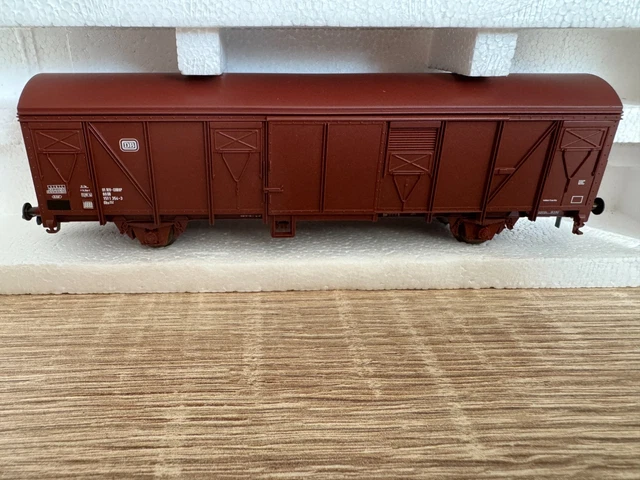 Wagon De Marchandises Electrotren H0 – UPS – État Neutre – Analogique – Occasion
