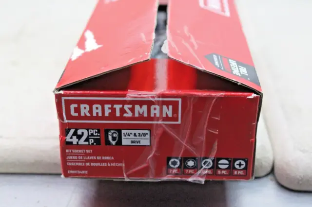 Craftsman 42pc Metric Bit Set 1/4" & 3/8"