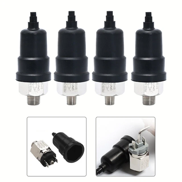 Interrupteur De Pression Cuivre Chaudière Vapeur - Régulateur 13mm Noir