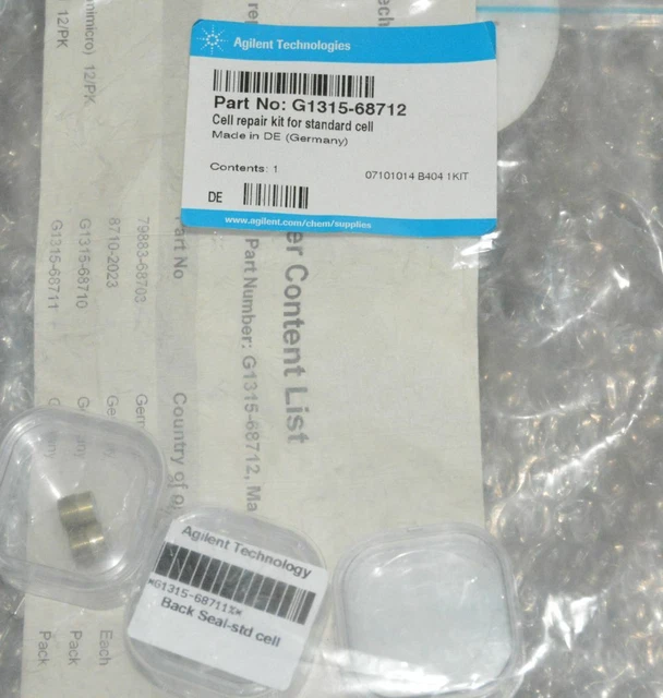 NEW IN BOX Agilent Cell Repair Kit for Standard G131568712 £192.54