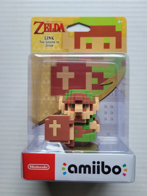 Amiibo 8-bit Link The Legend of Zelda 30th Anniversary Character Nintendo Figure Amiibo 8-bit Link The Legend of Zelda 30th Anniversary Character Nintendo Figure