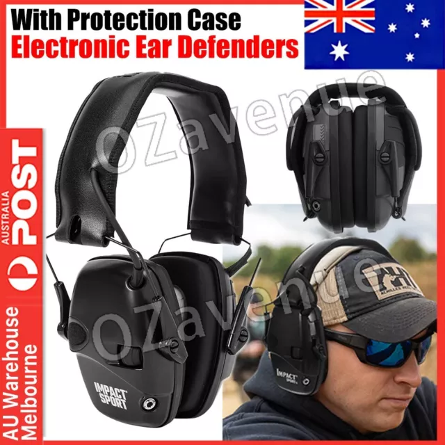 Electronic Ear Defenders Howard Leight Impact Sport Shooting Hunting Earmuffs AU