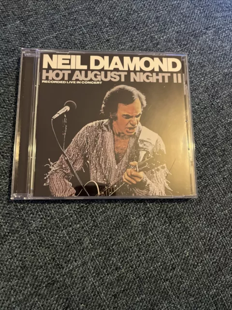 Neil Diamond Hot August Night II Recorded Live In Concert CD VGC