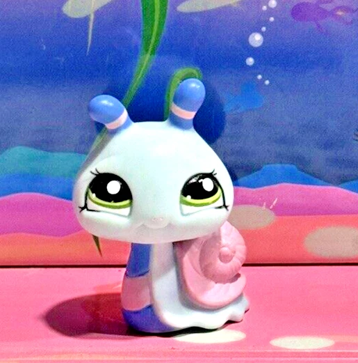 Figurine Littlest Pet Shop - Escargot N°1446 - Occasion - Marque Hasbro