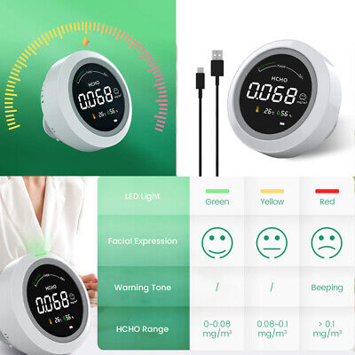 PTH-2 Air Quality Detector Indoor/Outdoor CO2 Meter Temperature Humidity Monitor