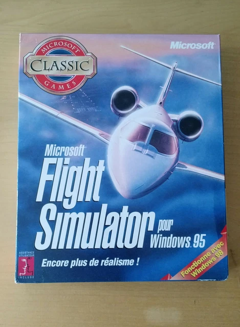 Extension 'Airline Flights' Pour Flight Simulator - PC Windows 95 Big Box - Version Anglaise