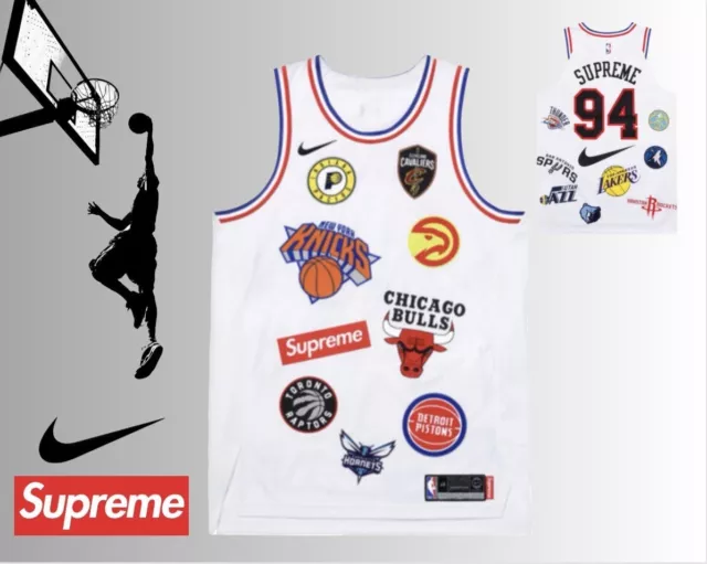 SUPREME NIKE NBA Teams Authentic Shorts Black Extra Large XL 42 SS18 Logo 1  2 3 $454.99 - PicClick