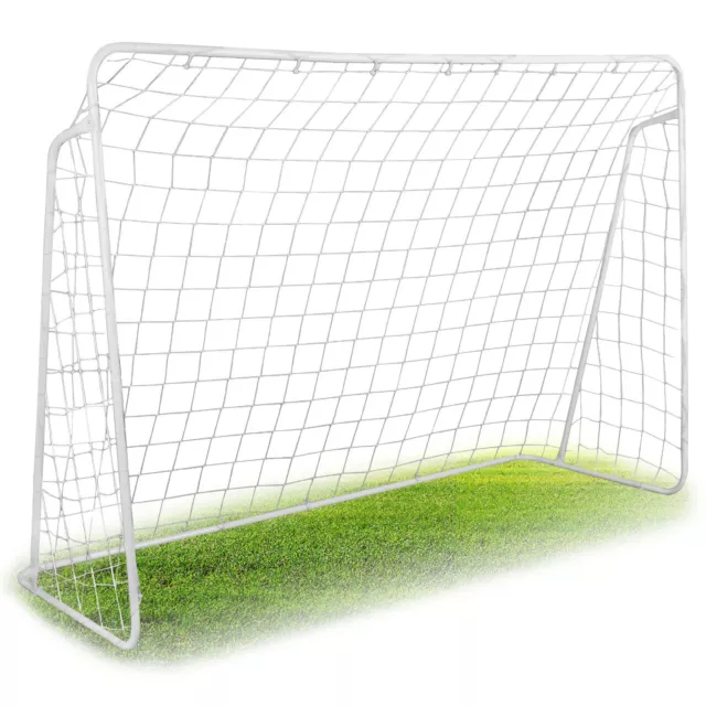 NEO-SPORT Fußballtor Fußball Tor Netz mit Bodenanker für Garten Kinder