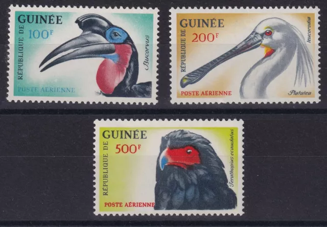 Timbres Guinee Pa N 26/28 ** - Oiseaux