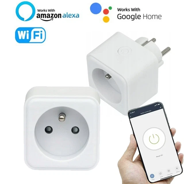 Prise Connectée LSC Smart Connect Pour Alexa, Google Home Et Apple HomeKit - WLAN 2.4Ghz