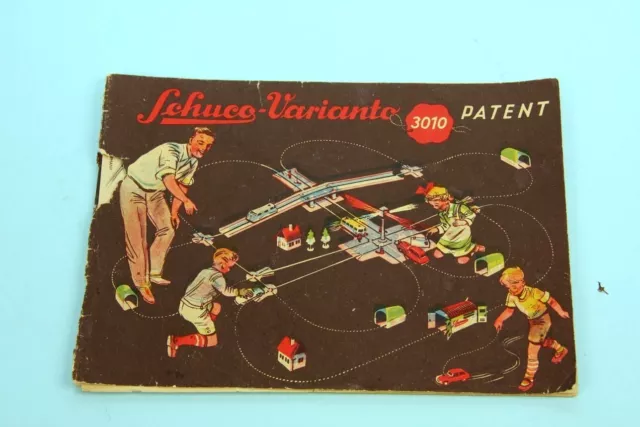 1955/56 Schuco Varianto Katalog Ausgabe III mit Tricky Figuren + Ingenico Autos