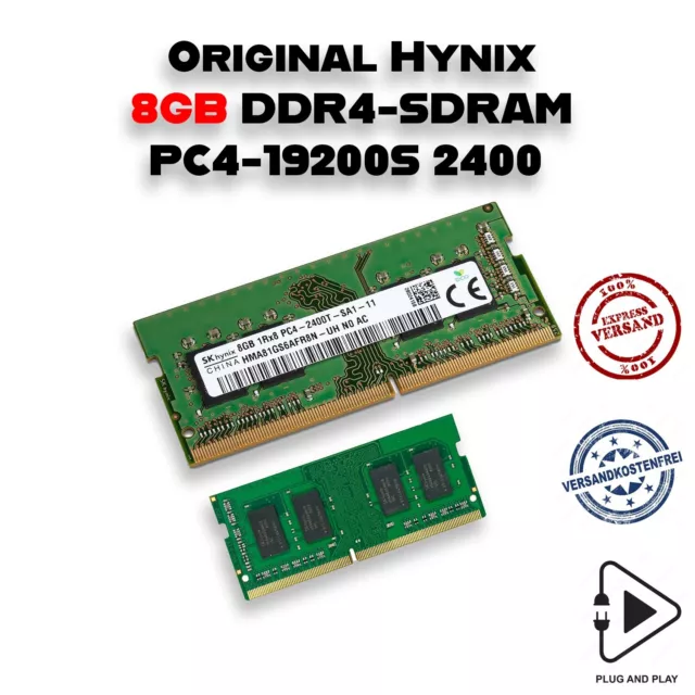 (Neuwertig) SK Hynix 8GB DDR4 SO-DIMM 2400 1.2V