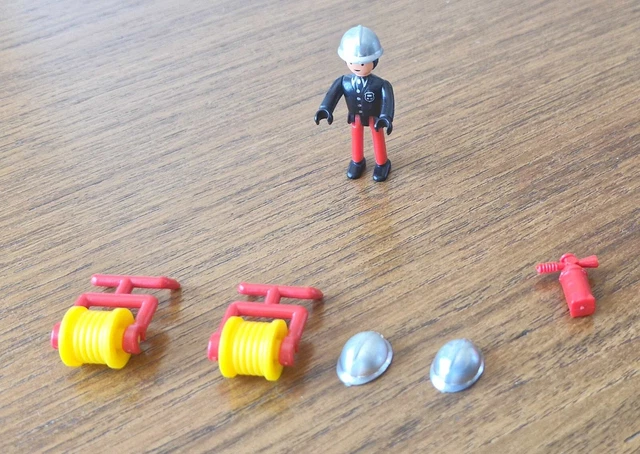 Caserne De Pompiers Majorette Majokit 751 - Jouet D'occasion Bon état - Collection