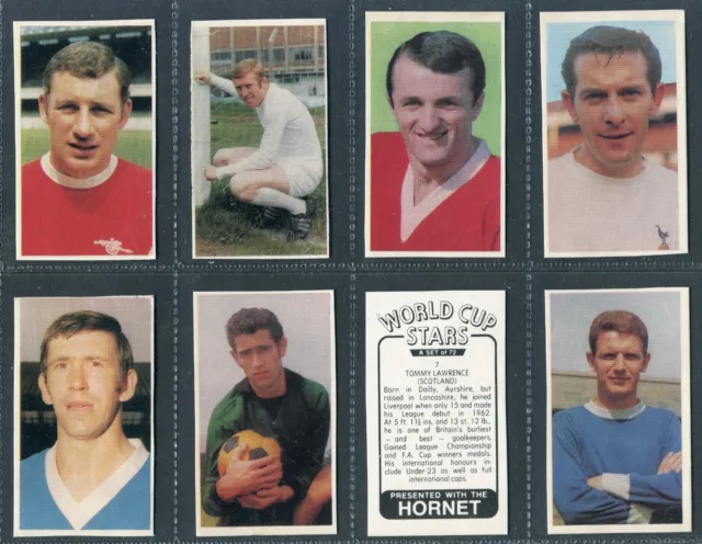 D C Thomson 1970 World Cup Stars - Pick Your Card