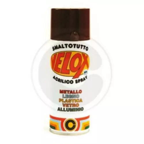 bomboletta spray acrilico velox ancorante bianco opaco RAL 9010 ml 400 smalto