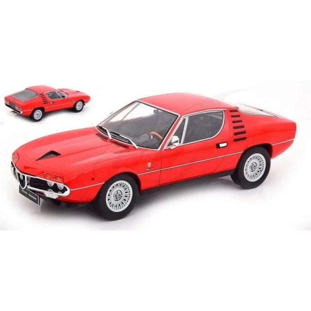 Alfa Romeo - 1/18 アルファロメオ モントリオール 1970 レッド 完成品 ミニカー(KKDC180381) KK scale(ケーケースケール) Amazon | KK-Scale 1/18 アルファロメオ モントリオール 1970